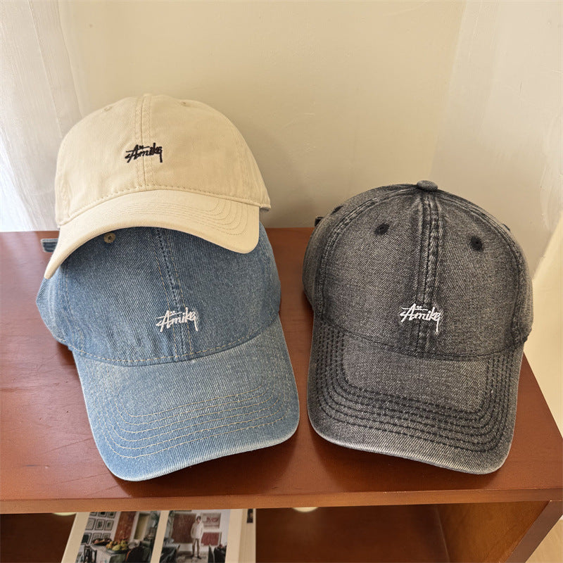 Herren Stylische Denim Baseball Cap Brehn