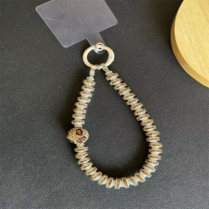 Stylischer Perlen-Schlüsselanhänger Halter Brehn