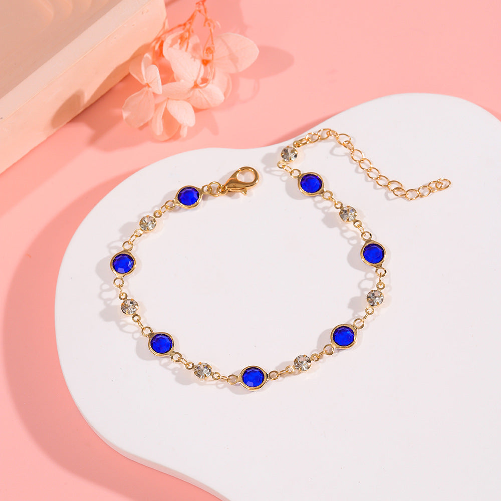 Elegante mit Kristallen verzierte Armband Brehn