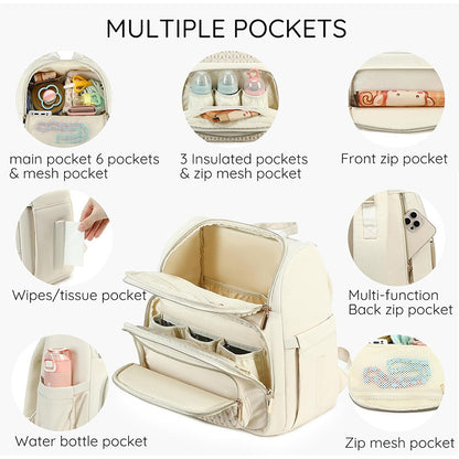 Eleganter und Funktioneller Rucksack mit Praktischem Organizer Brehn