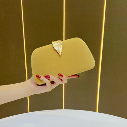 Elegante Samt Abend Clutch