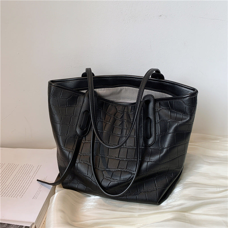 Krokodil-Prägung Tote Bag Brehn