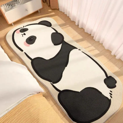 Panda-Themen Plüsch-Teppich