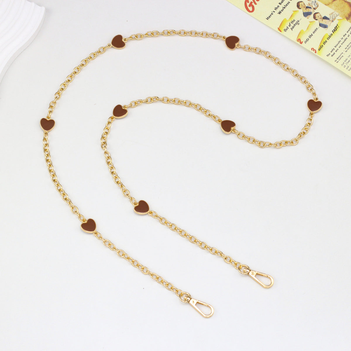 Herz Charm Sonnenbrillen Kette Brehn