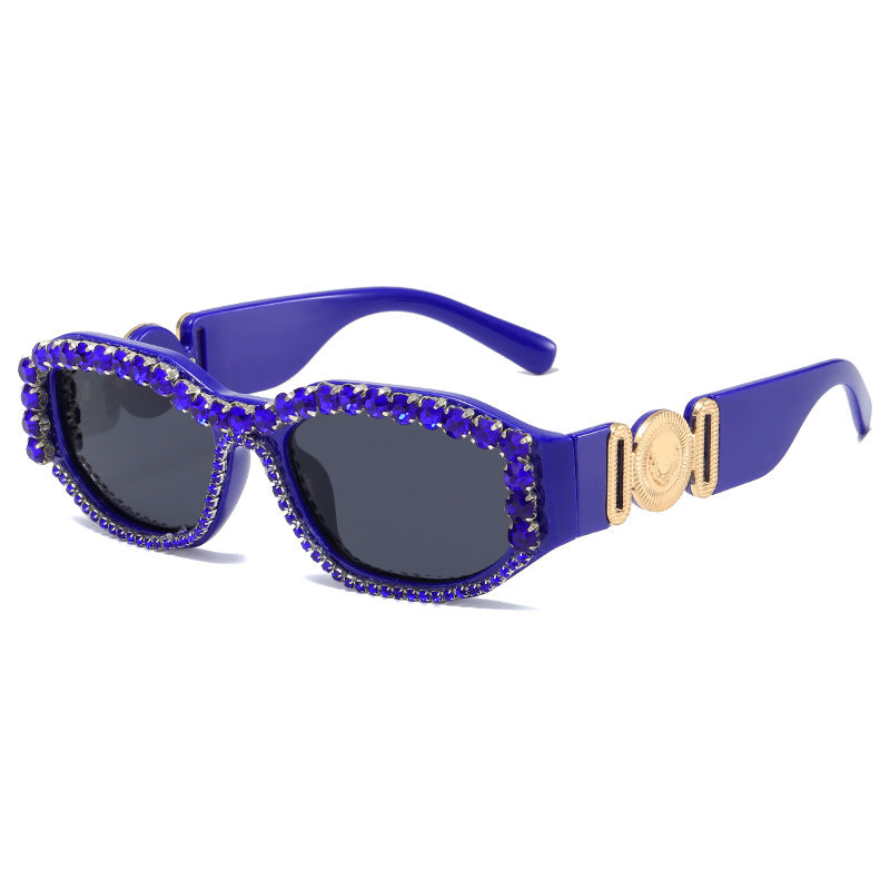 Damen Glamouröse Sonnenbrille mit funkelnden Akzenten Brehn