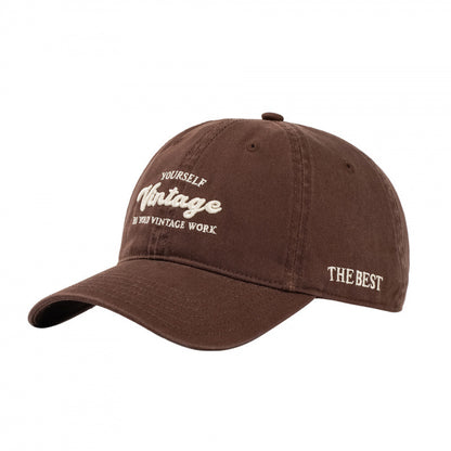 Frauen Vintage-inspirierte bestickte Baseballmütze Brehn