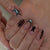 Kreative Kunstnägel mit Sternen-Design Brehn