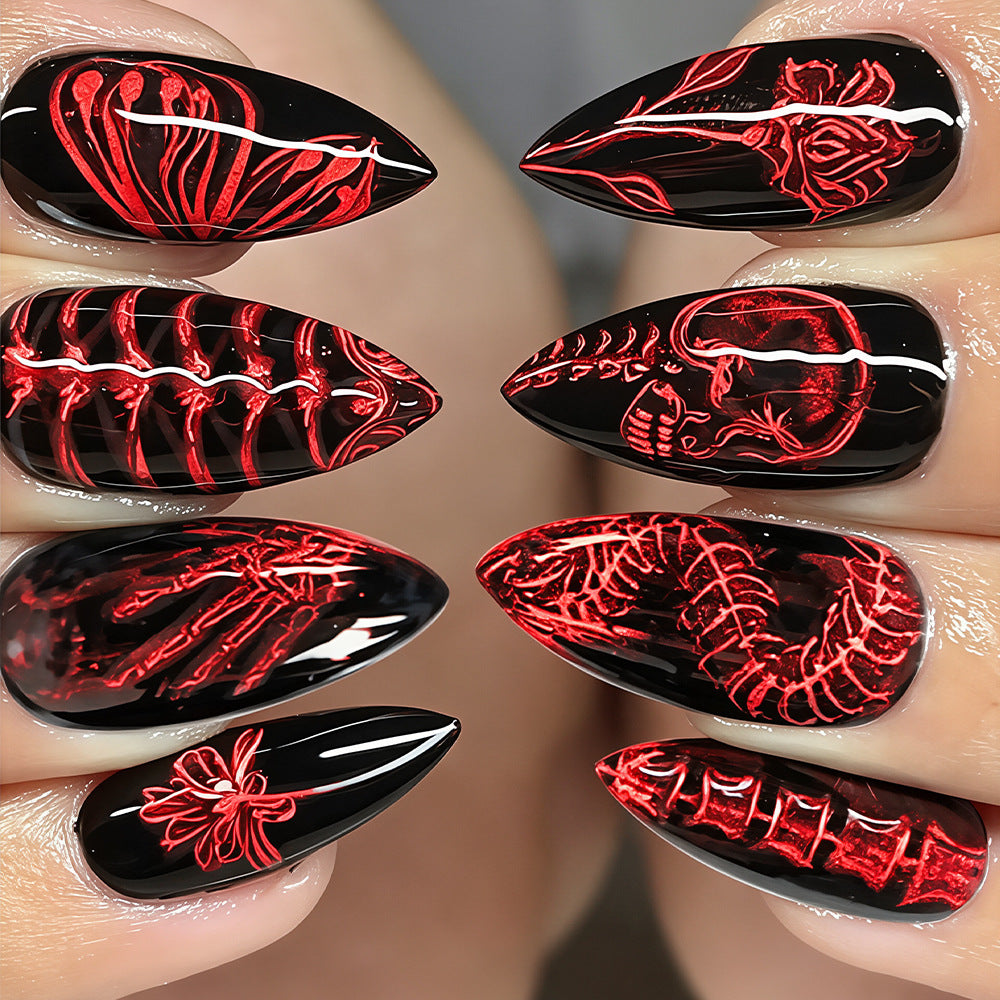 Gothic-inspirierte Nail Art Tipps Brehn