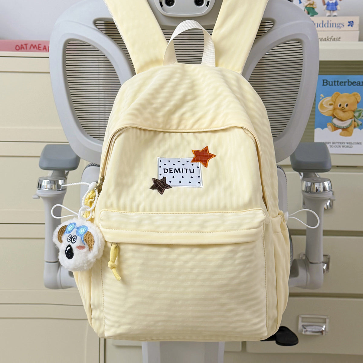 Stylische Karierter Rucksack Brehn