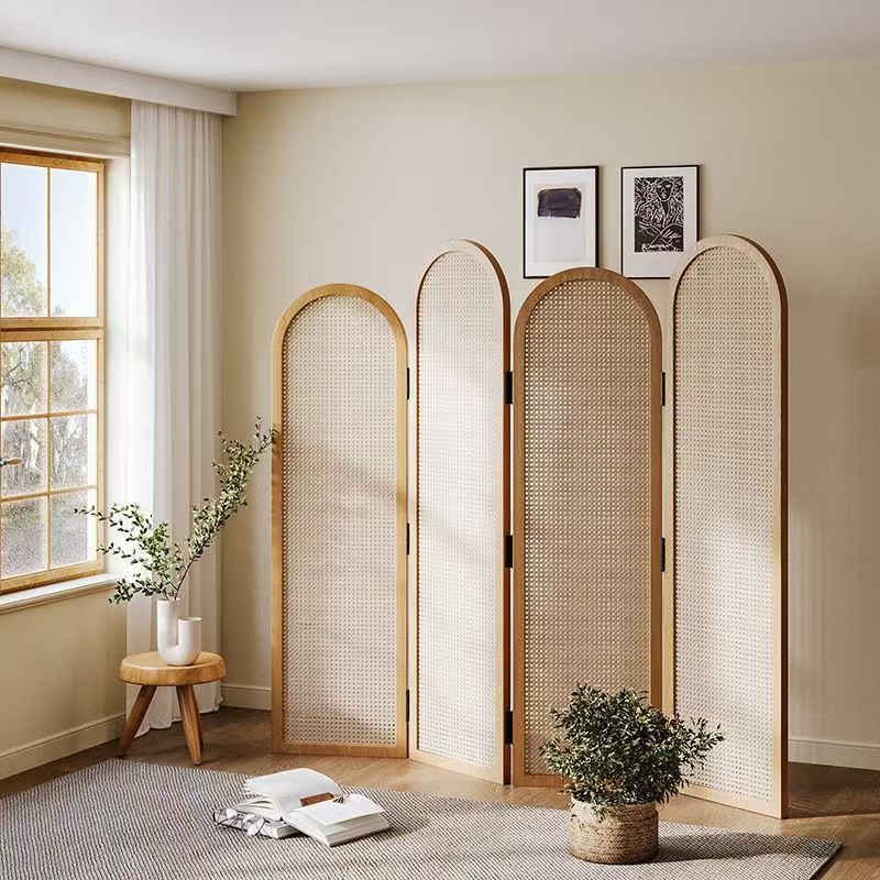 Eleganter Rattan Raumteiler Brehn