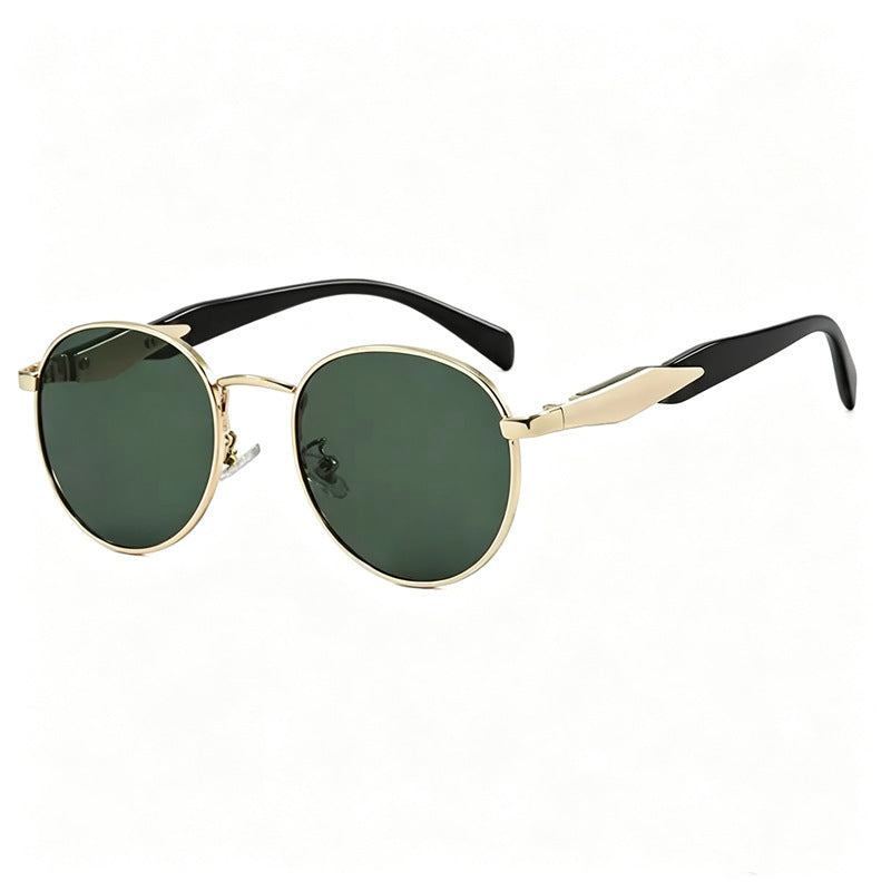 Elegante Modische Ovale Rahmen Sonnenbrillen Brehn