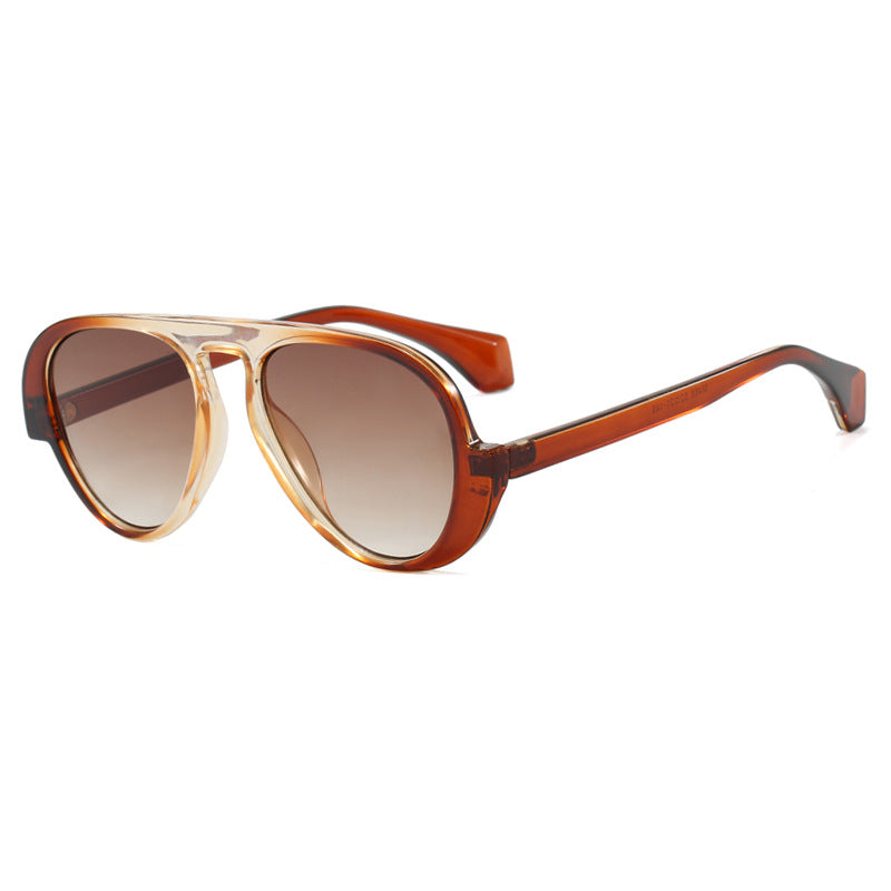 Damen Sonnenbrille mit einzigartigem Retro-Rahmen und UV-Schutz Brehn