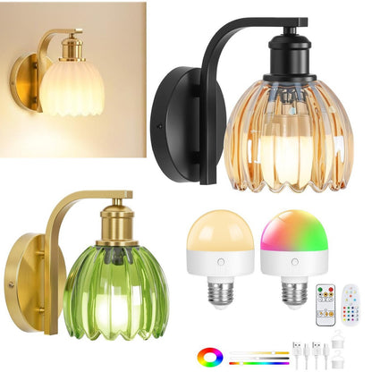 Farbwechselnde LED-Wandlampe