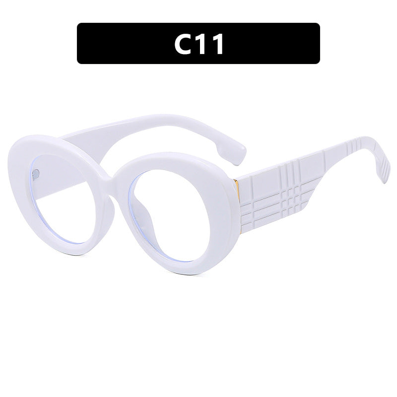 Damen extravagante Sonnenbrille mit kreativem Rahmendesign und schützendem UV-Filter Brehn