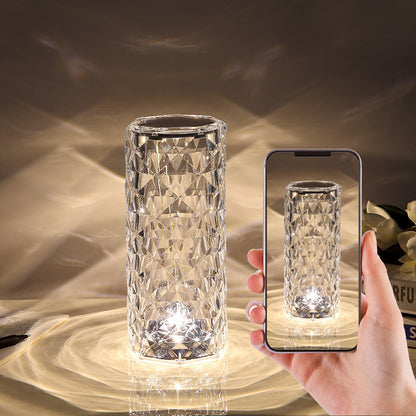 Dekorative Kristalllampe