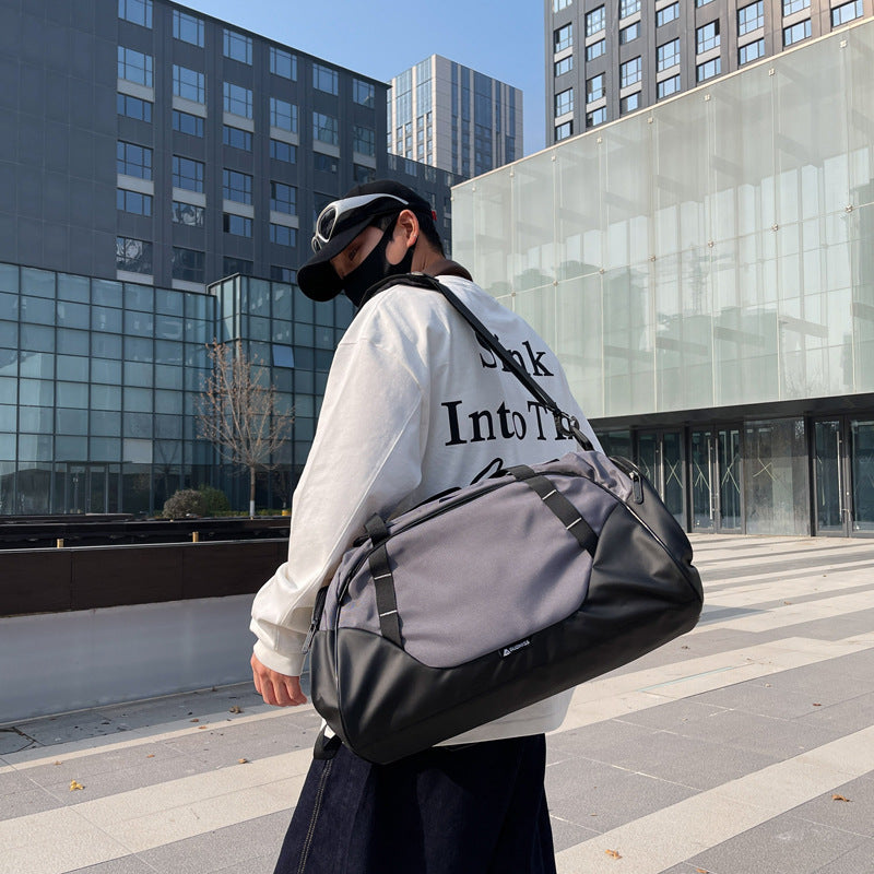 Sportliche Weekender-Duffel-Tasche mit Multifunktionalen Fächern Brehn