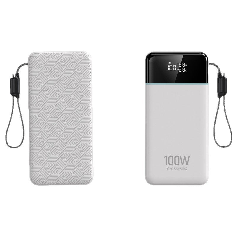 Leistungsstarke Powerbank mit Intelligenter Usb-C Schnellladung und Digitaler Ladestandanzeige Brehn