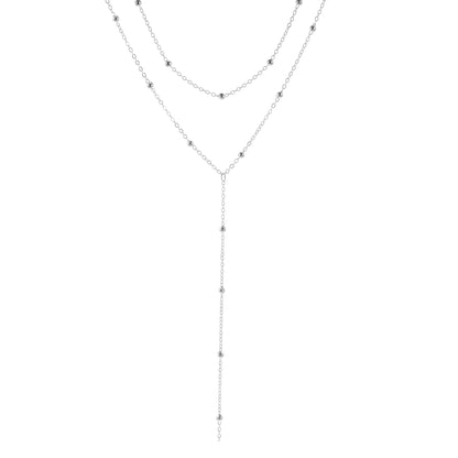 Multi-Schicht Lariat Halskette Brehn