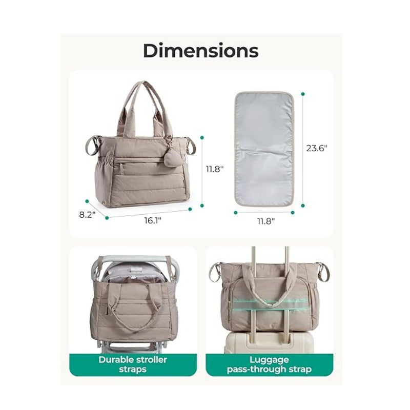 Praktische Schultertasche mit Isolierten Fächern Brehn