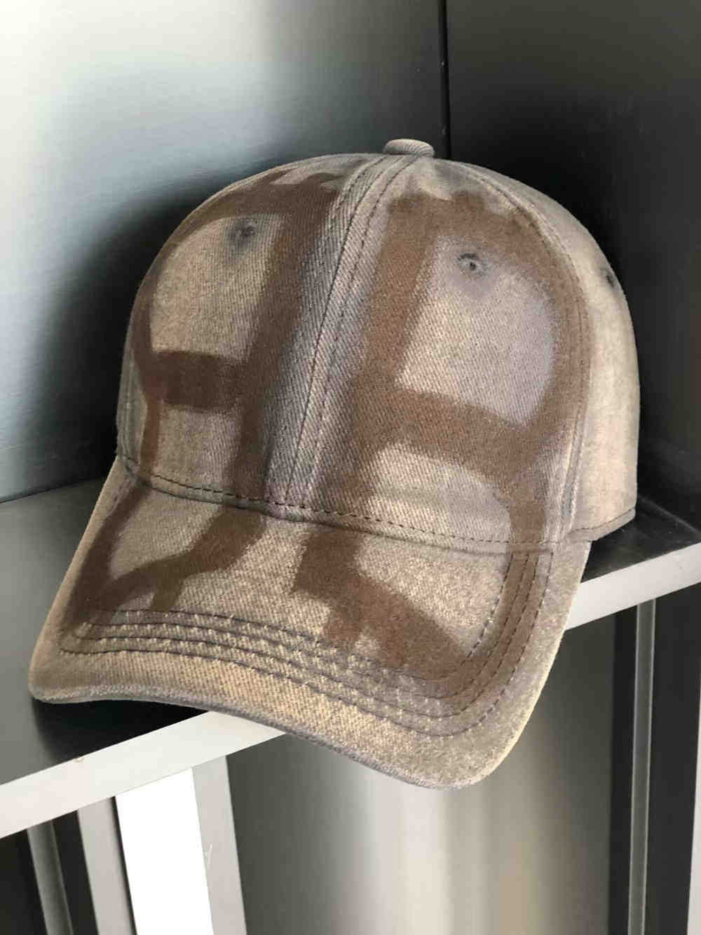 Unisex Vintage-inspirierte distressed Baseballkappe Brehn