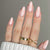 Diamantförmige Glänzende Nail Extensions Brehn