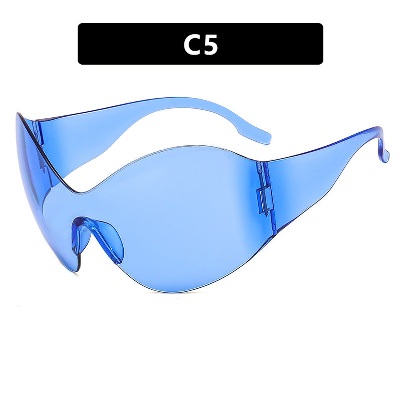 Damen futuristische Sonnenbrille Brehn
