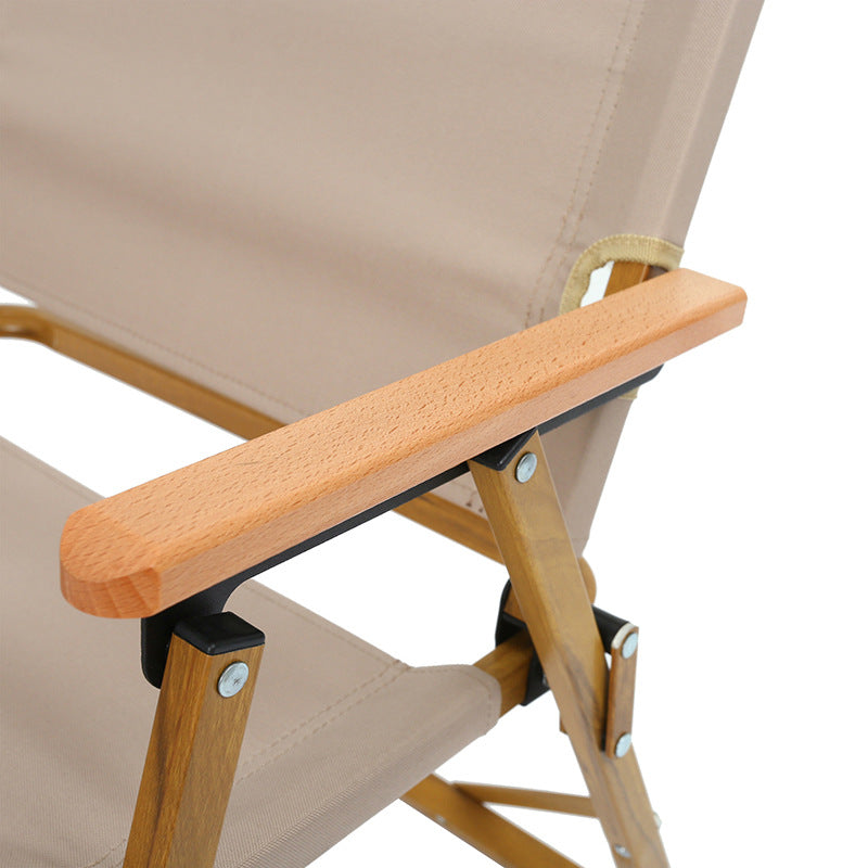 Faltstuhl mit ergonomischer Rückenlehne und stabilem Gestell Brehn