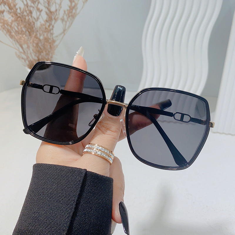 Damen luxuriöse quadratische Sonnenbrille Brehn