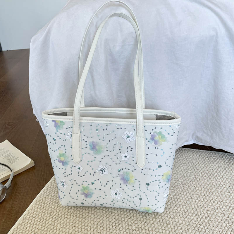 WoFloral Bestickte Tote Bag Brehn