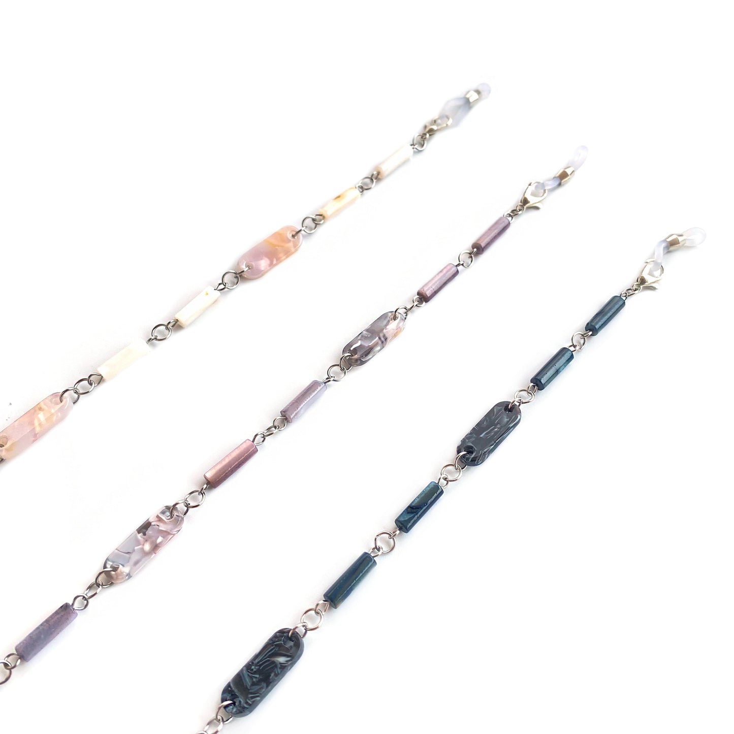 Elegante Edelstein Brille Kette Brehn
