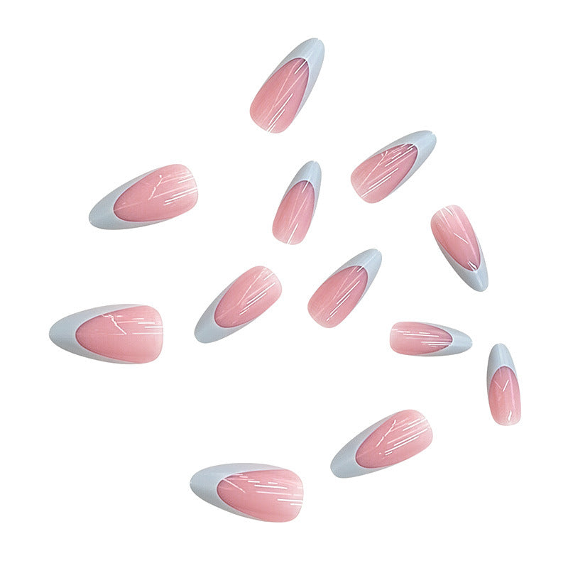 Elegante Stiletto Druck-Nagelspitzen Brehn