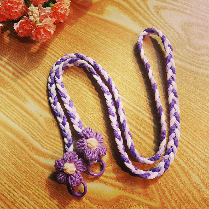 Gewebtes florales Muster Utility Lanyard Brehn