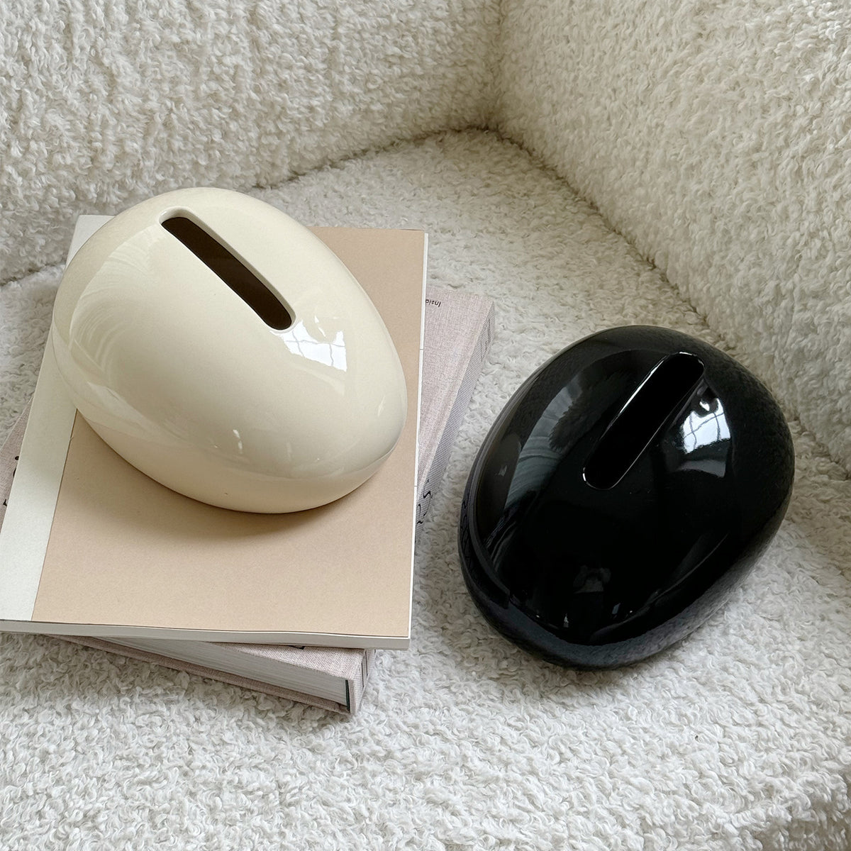 Elegante Keramische Taschentuchbox