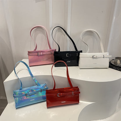 Elegante Handtasche aus Lackleder