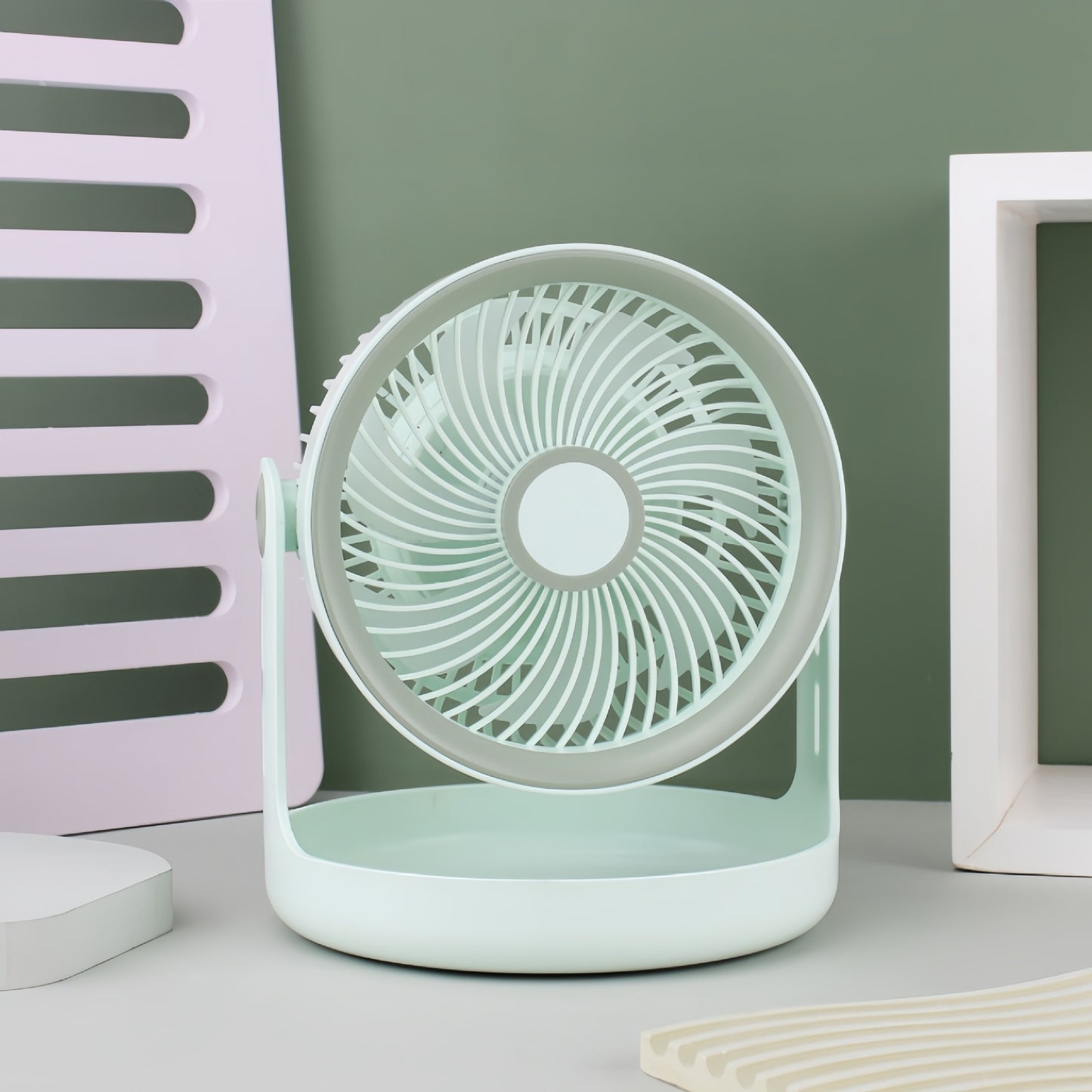 Damen tragbarer Tischventilator mit ergonomischer Gestaltung und einfacher Handhabung Brehn