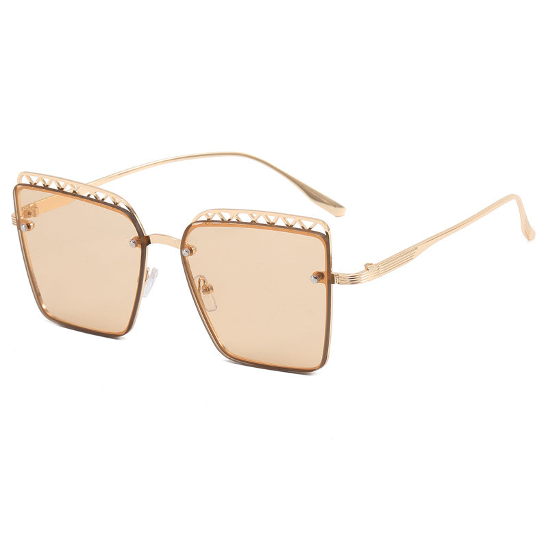 Damen Designer-Sonnenbrille mit glamourösen Akzenten Brehn