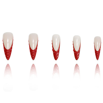 Skulptierte Stiletto-Nagelverlängerungen Brehn