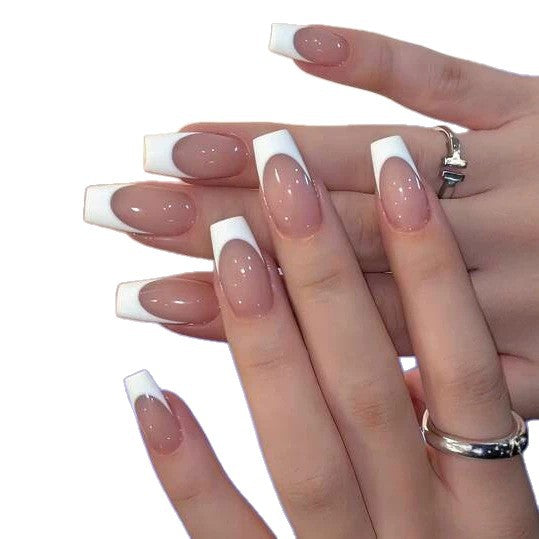 Elegante Französische Spitze Pediküre Brehn