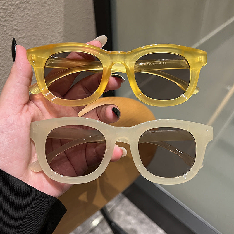 Damen trendige oversized Sonnenbrille mit markantem Design Brehn