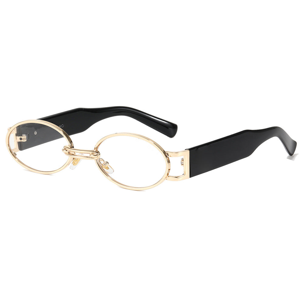 Damen modische Sonnenbrille im ovalen Design Brehn