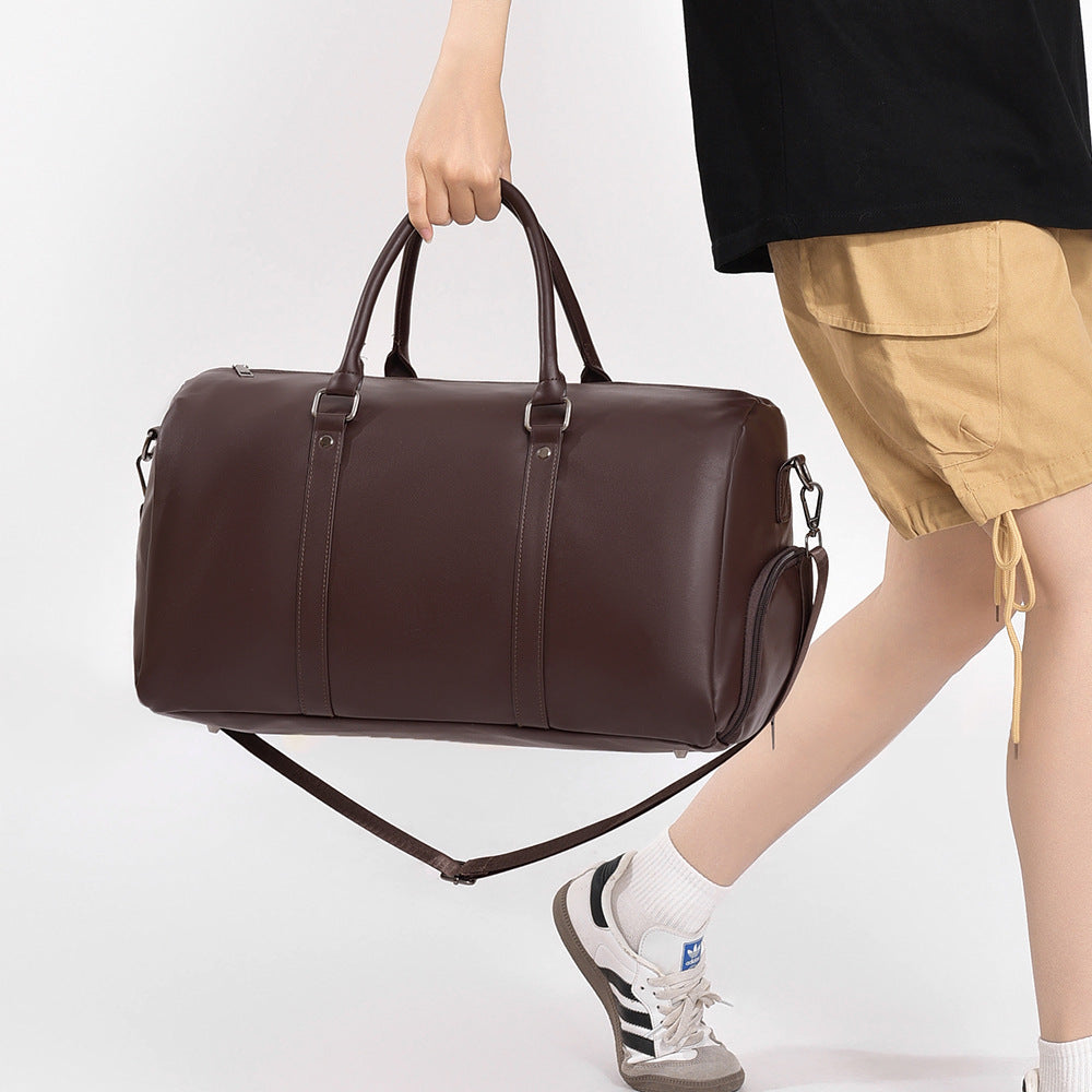 Stilvolle Leder-Reisetasche Brehn