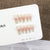 Dekorativer Press-On Nagel Set mit Schleifen Design Brehn