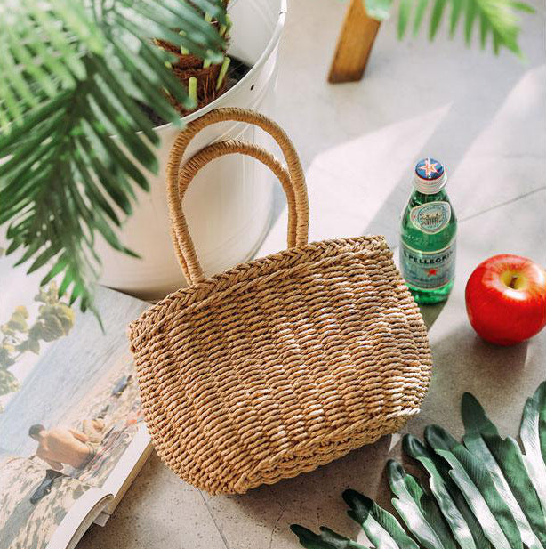 Individuelle Handtasche Aus Naturmaterialien Brehn