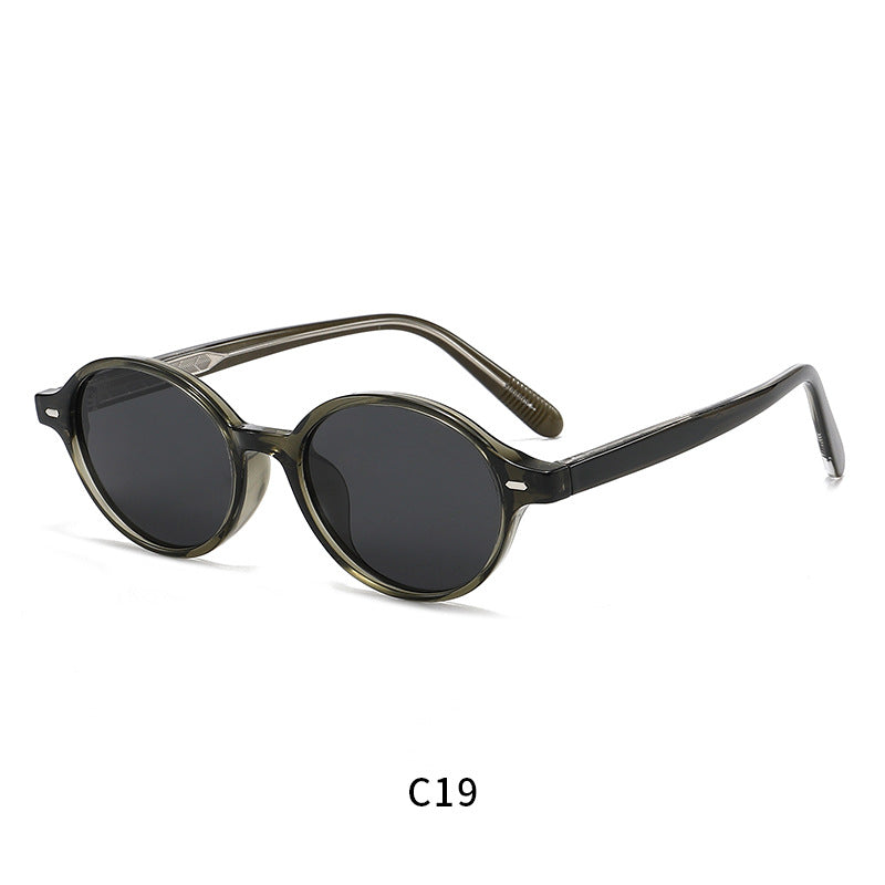 Damen trendige runde Sonnenbrille Brehn