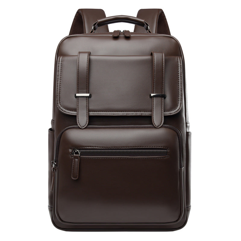 Leder Laptop Rucksack Brehn