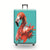 Unisex Hartschalenreisekoffer mit künstlerischem Flamingo-Motiv Brehn