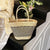 Handtasche Im Eleganten Wellenmuster Brehn