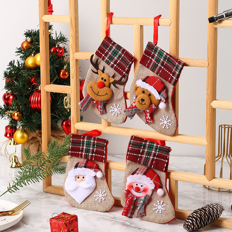 Weihnachtliche Socken Brehn