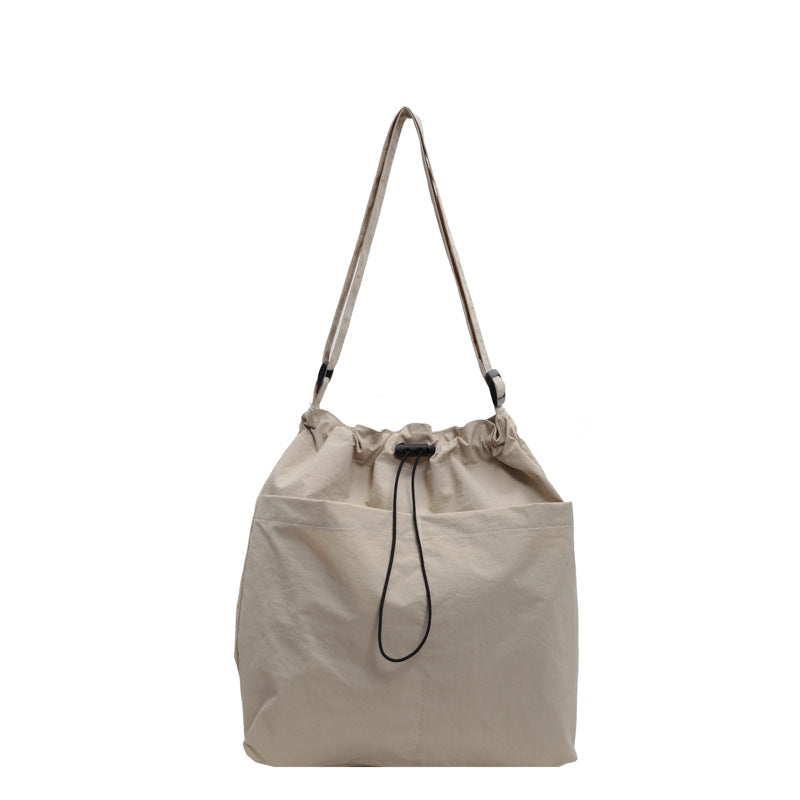 Trendige Drawstring Schultertasche Brehn