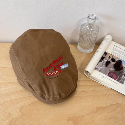 Herren Bestickte Faule Zeitungen Cap Brehn